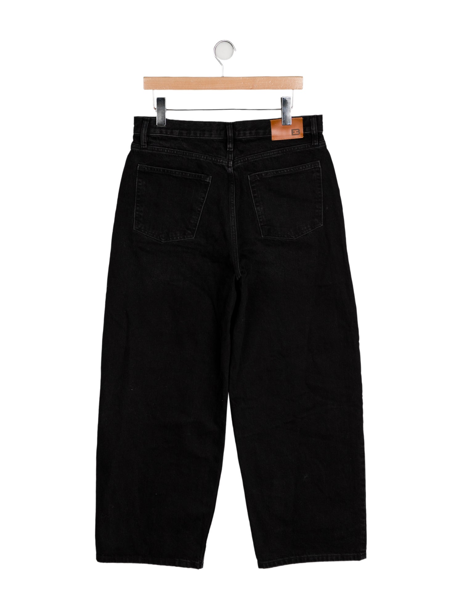 EB DENIM High-Rise Wide Leg Jeans