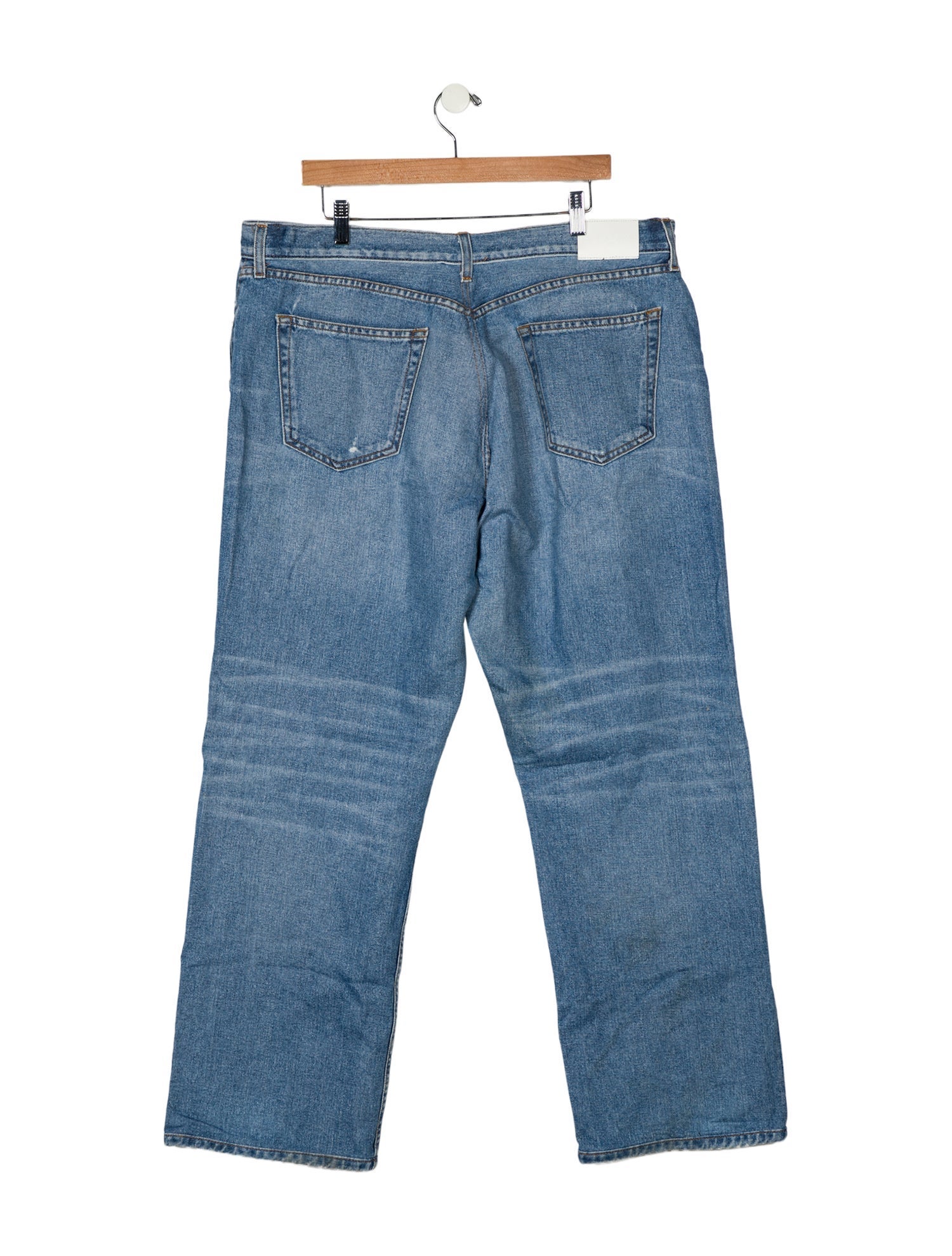 EB DENIM High-Rise Wide Leg Jeans