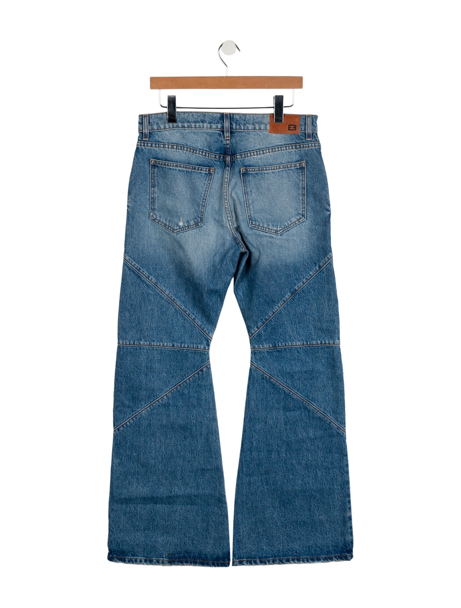 EB DENIM High-Rise Flared Jeans