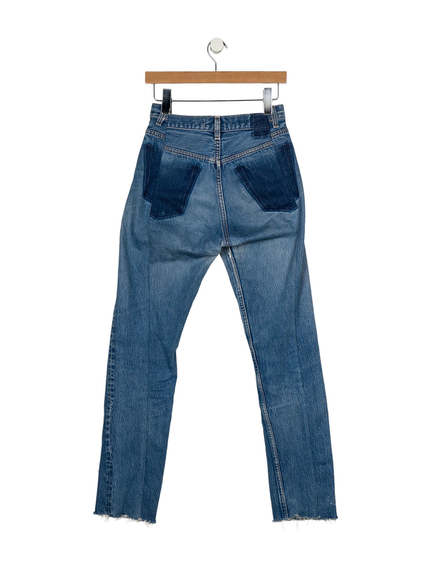 EB DENIM High-Rise Straight Leg Jeans