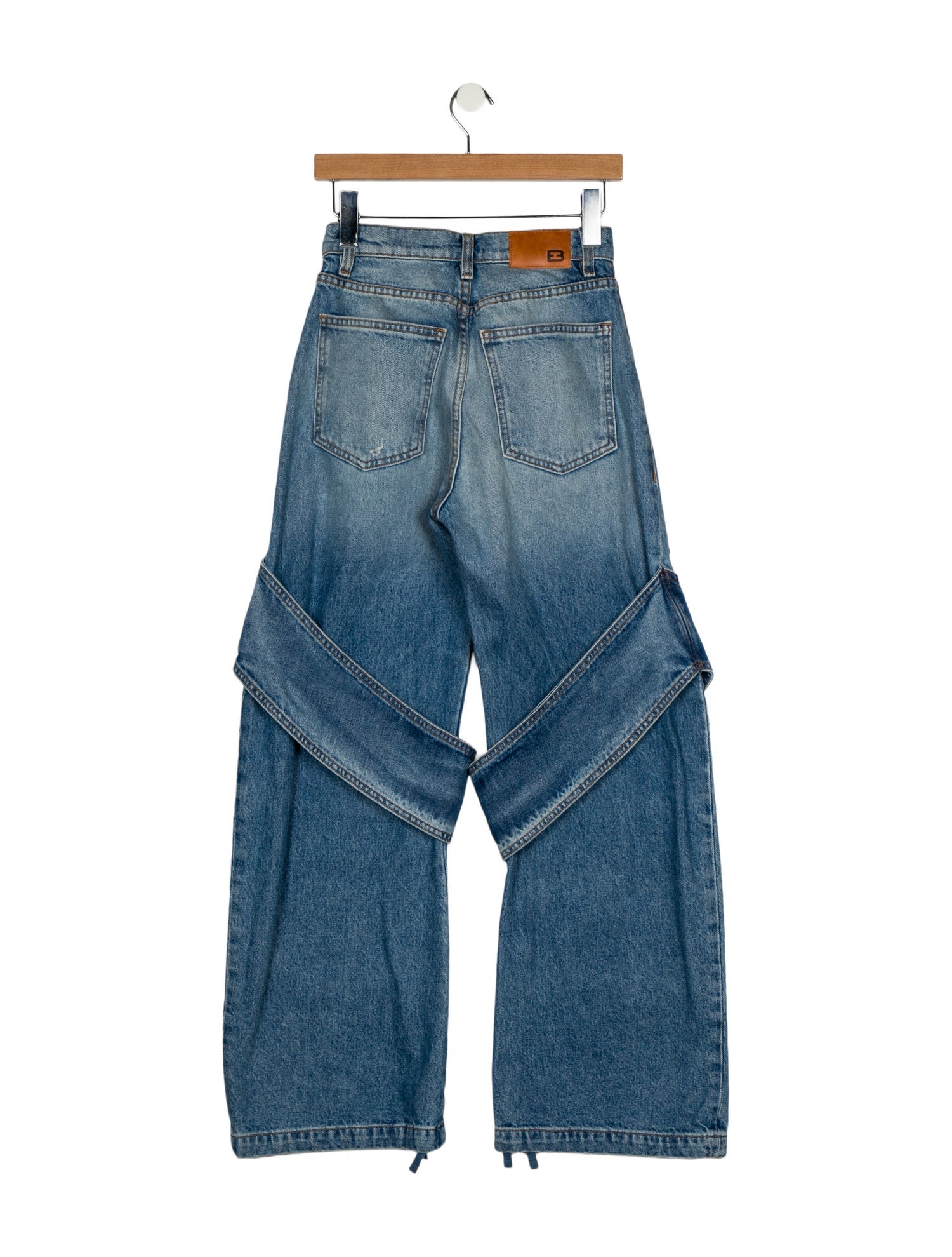 EB DENIM High-Rise Wide Leg Jeans w/ Tags