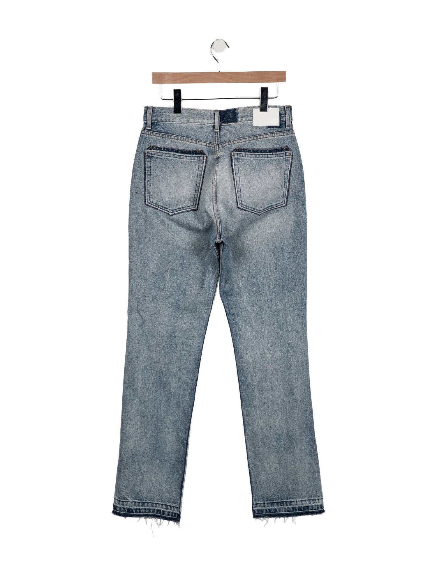 EB DENIM High-Rise Wide Leg Jeans