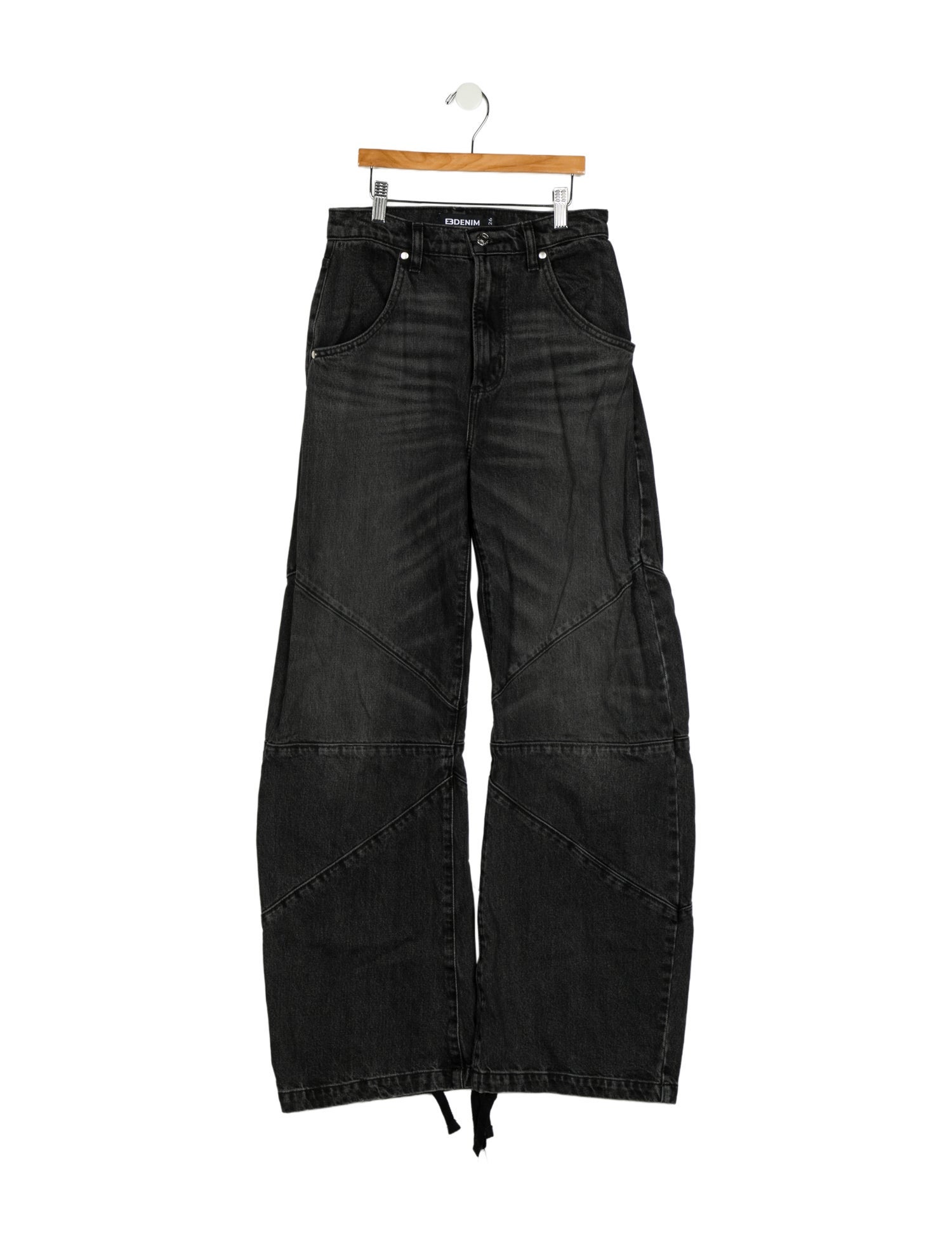 EB DENIM High-Rise Wide Leg Jeans