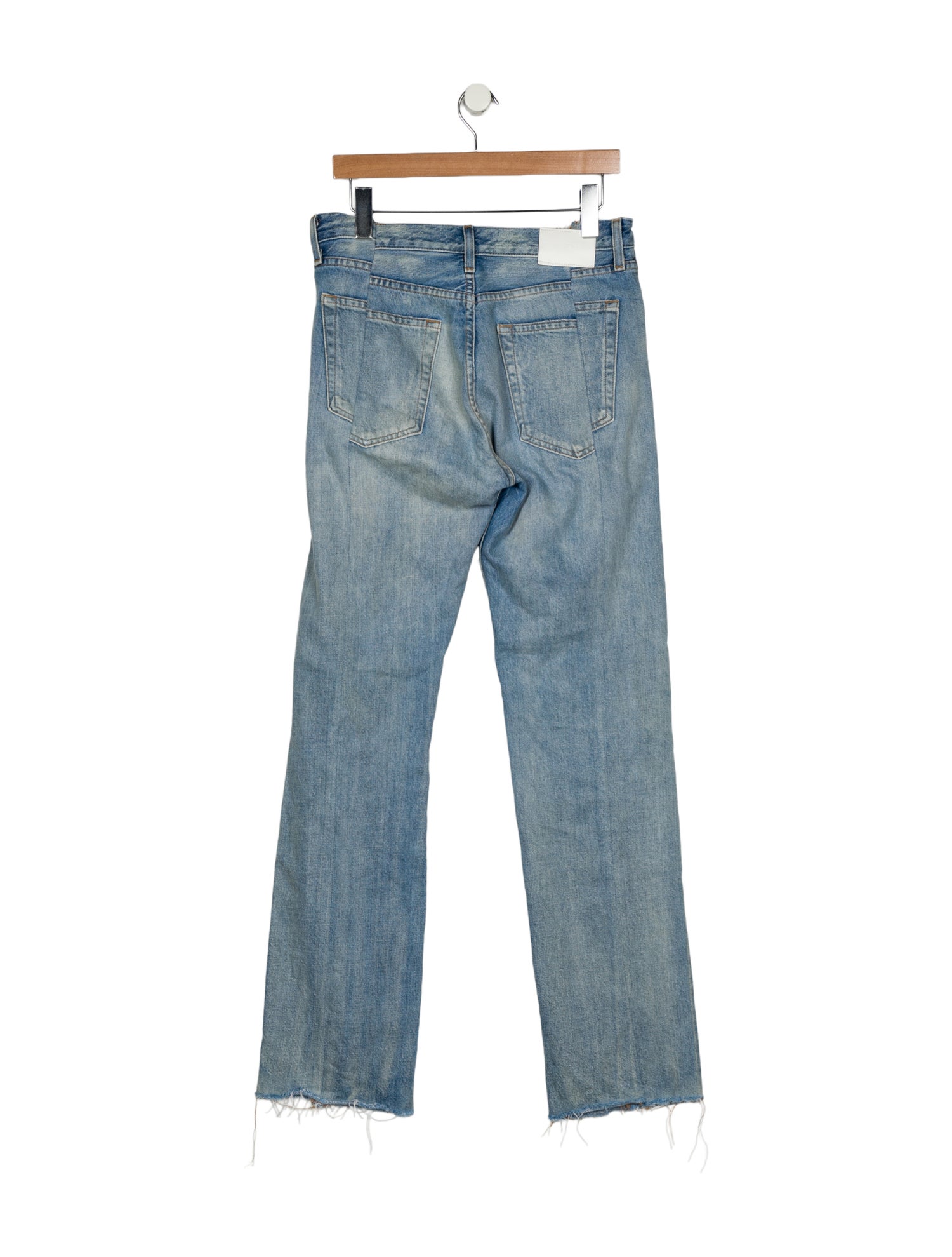 EB DENIM High-Rise Straight Leg Jeans