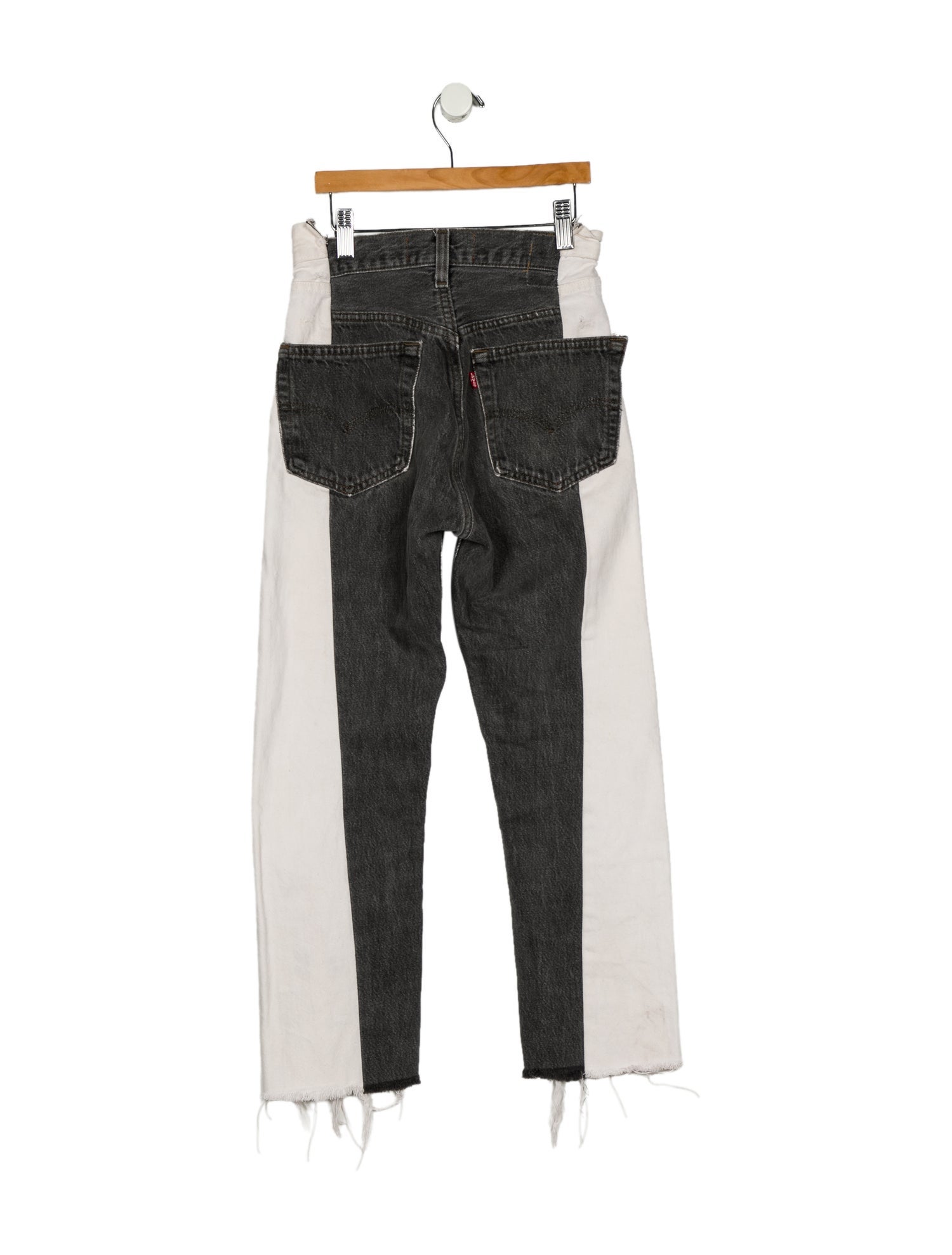EB DENIM Mid-Rise Straight Leg Jeans