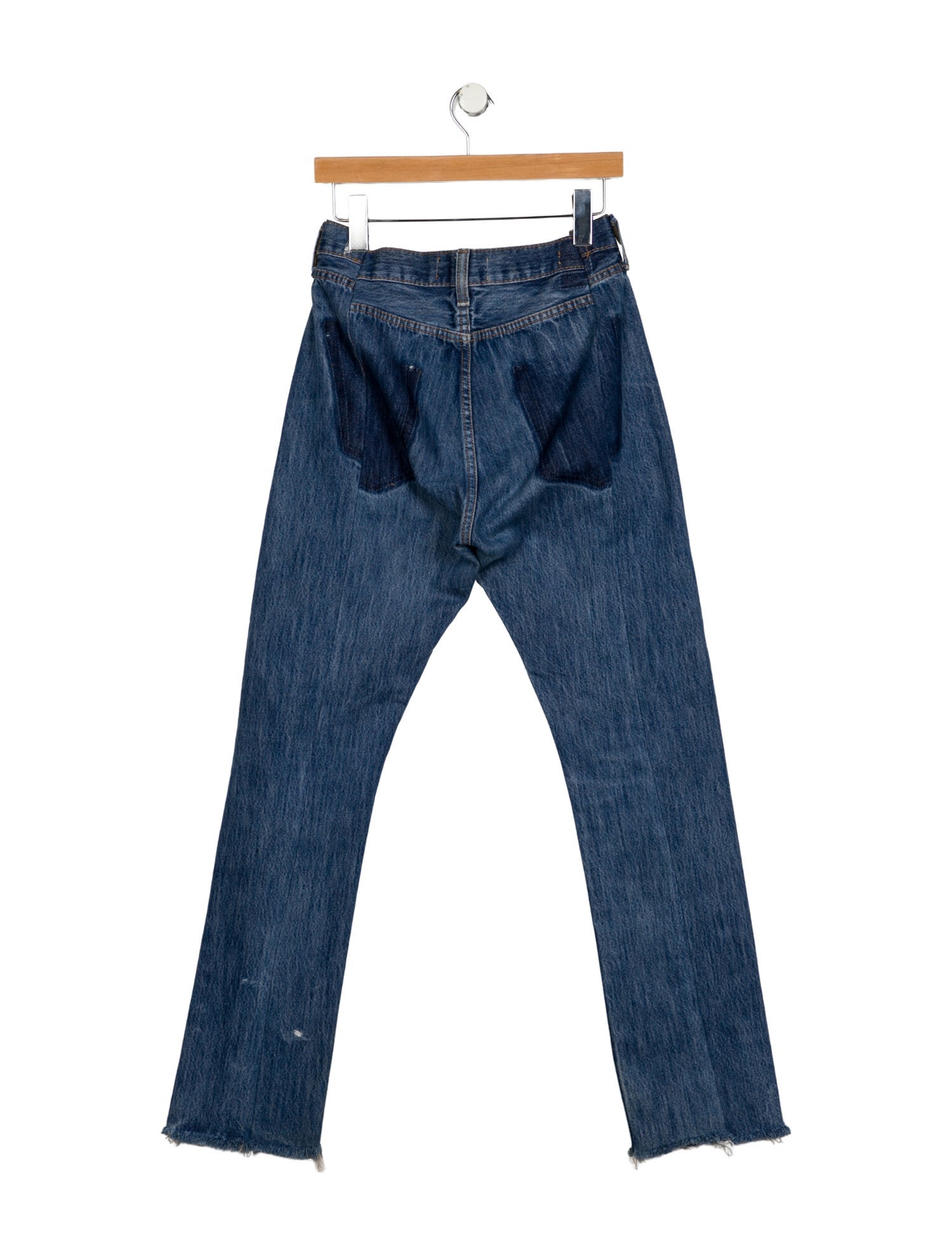 EB DENIM High-Rise Straight Leg Jeans