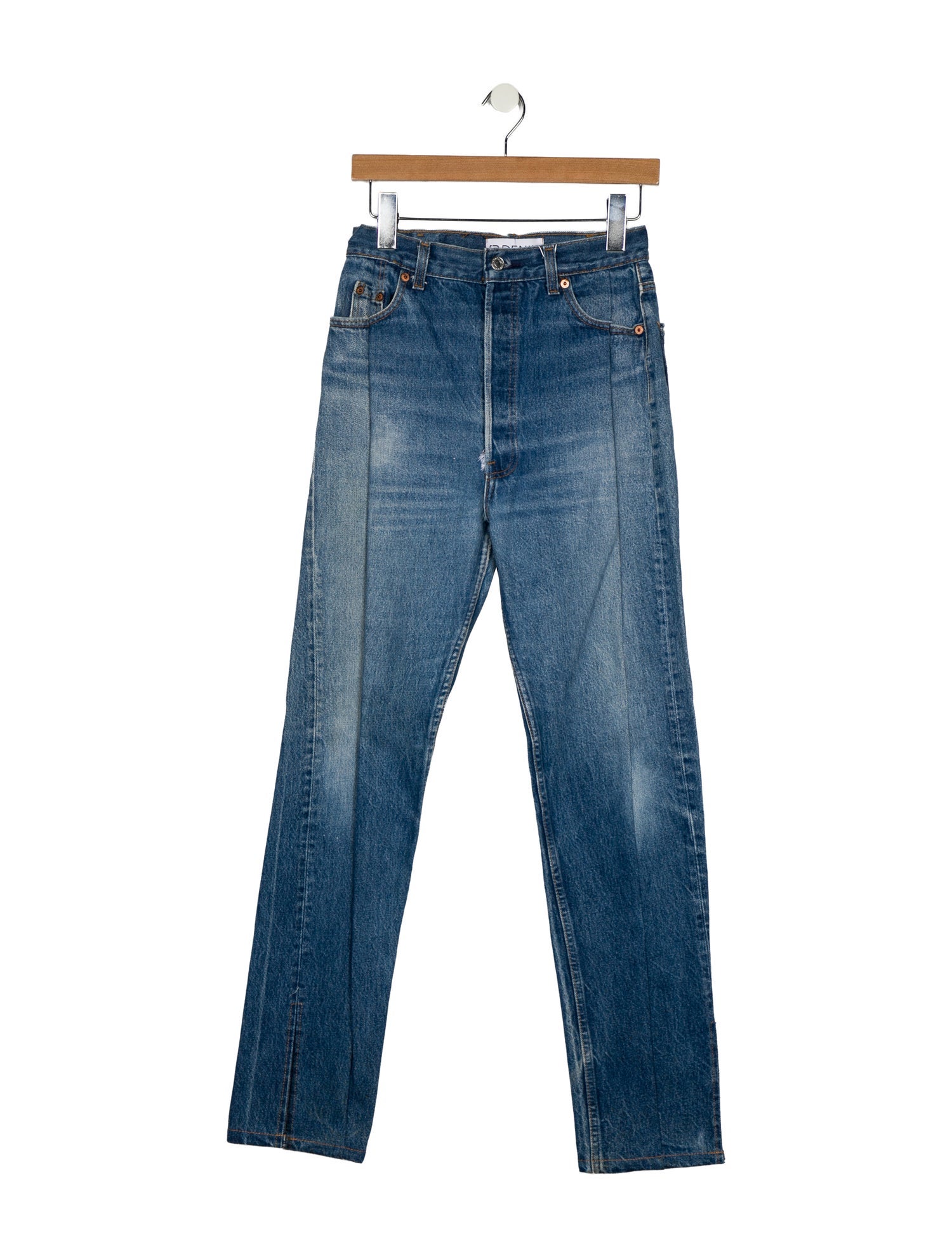 EB DENIM High-Rise Straight Leg Jeans