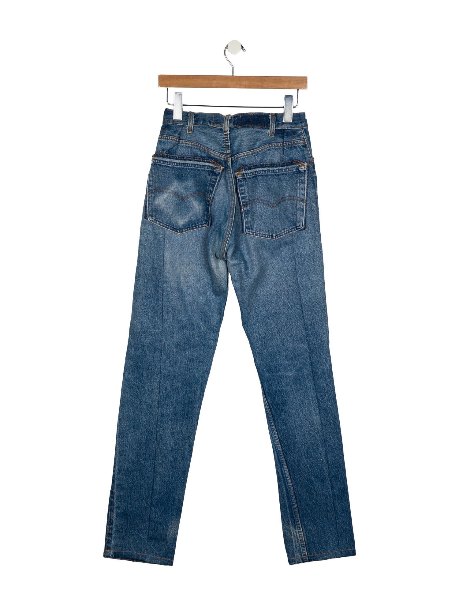 EB DENIM High-Rise Straight Leg Jeans