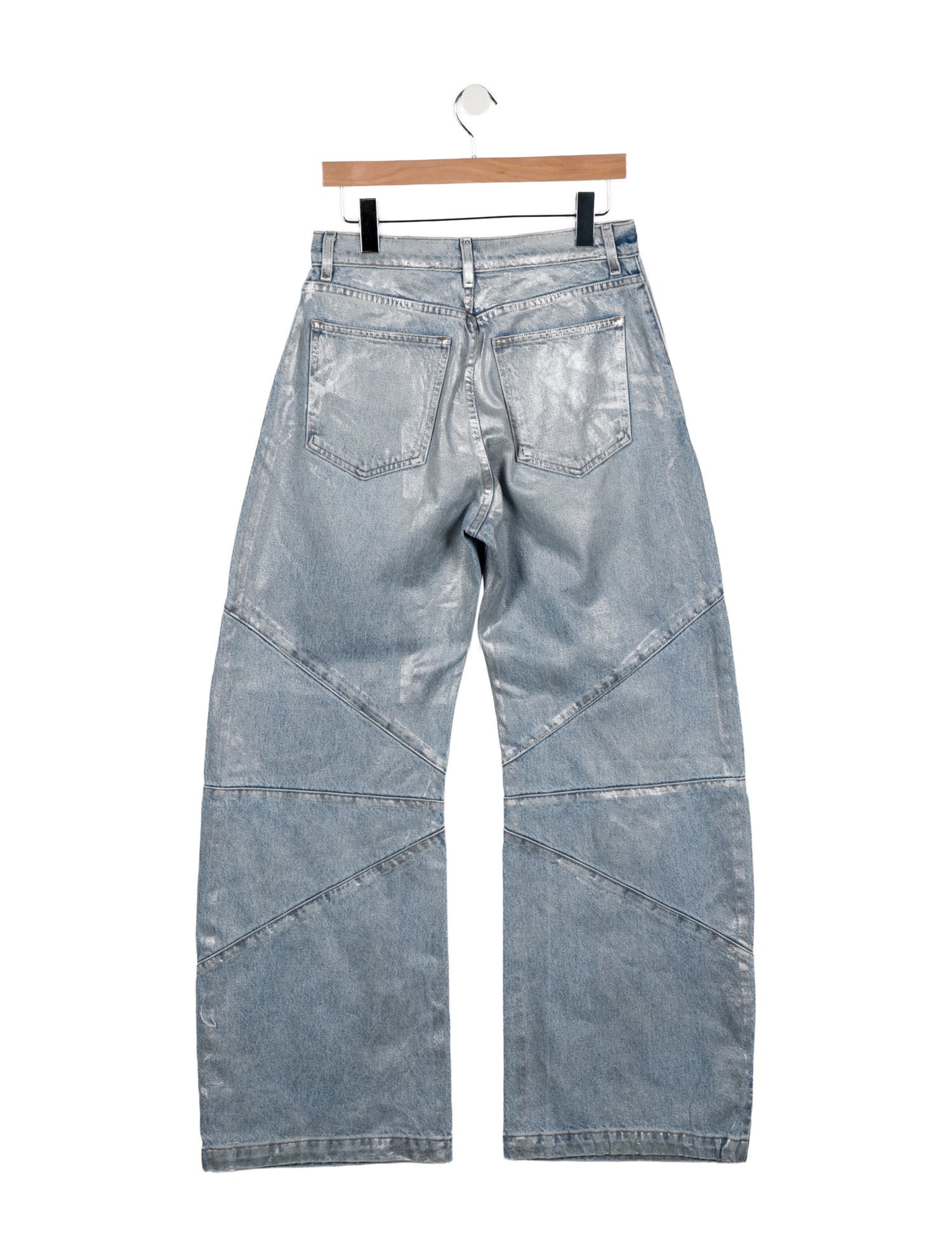 EB DENIM High-Rise Wide Leg Jeans