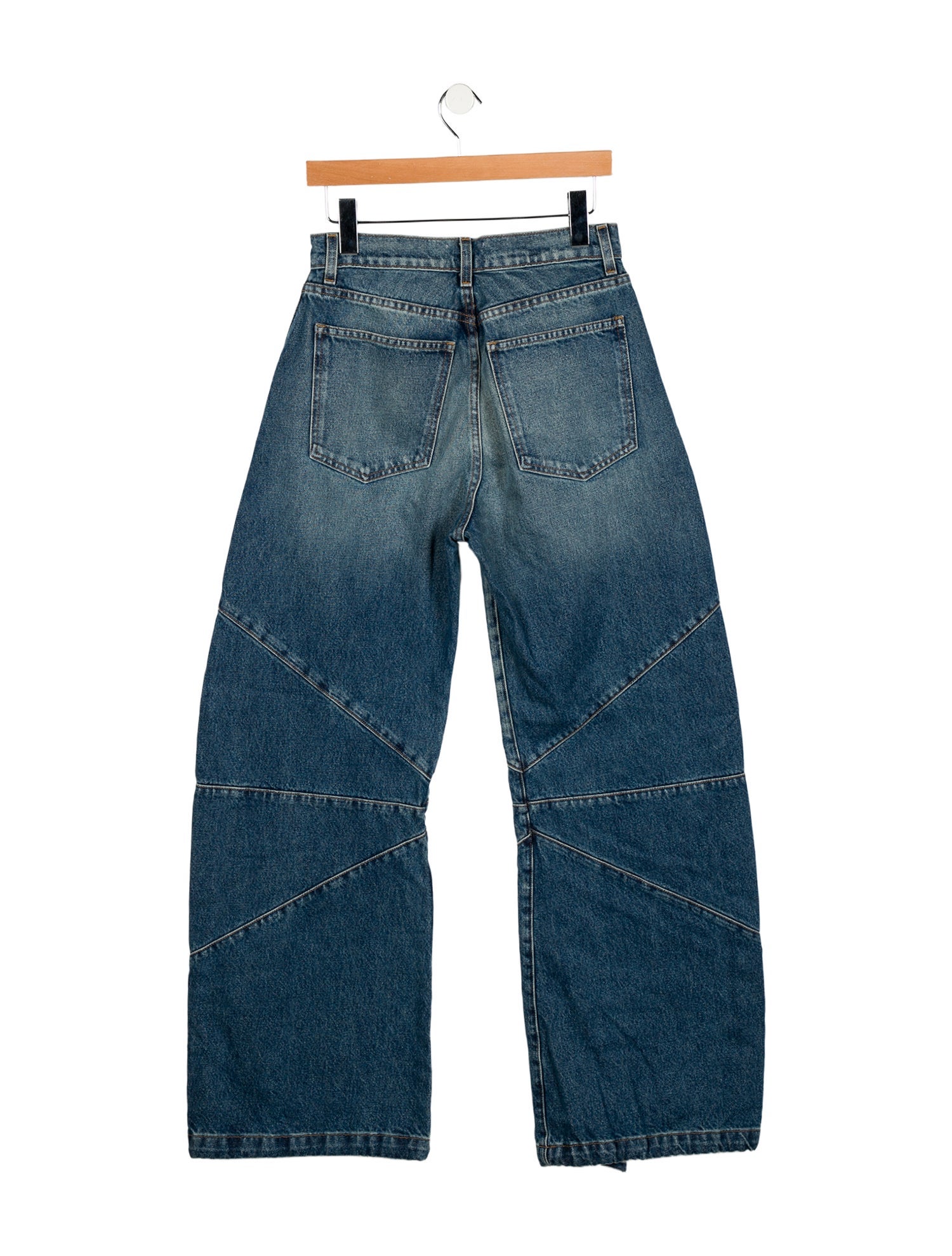 EB DENIM High-Rise Wide Leg Jeans