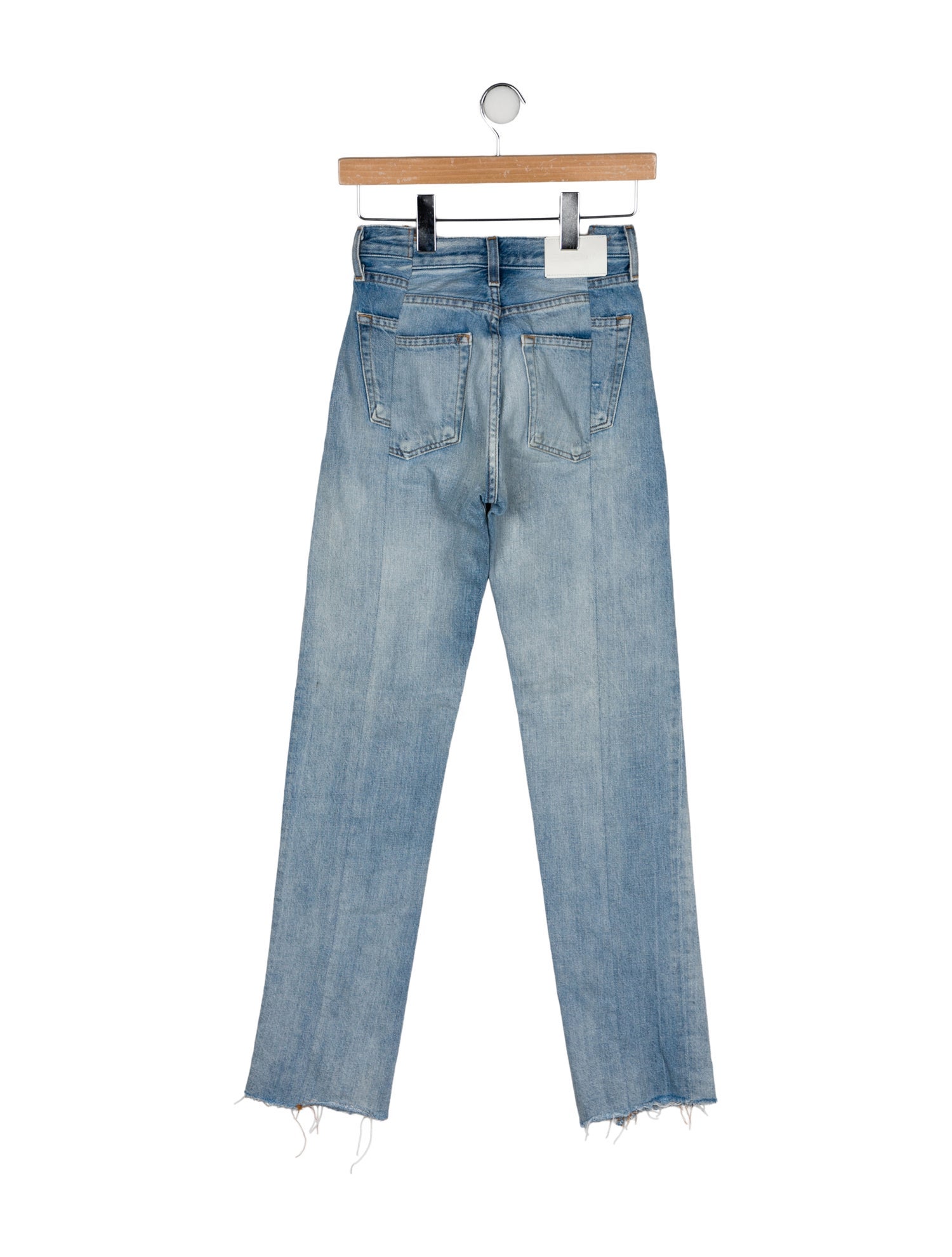 EB DENIM High-Rise Straight Leg Jeans