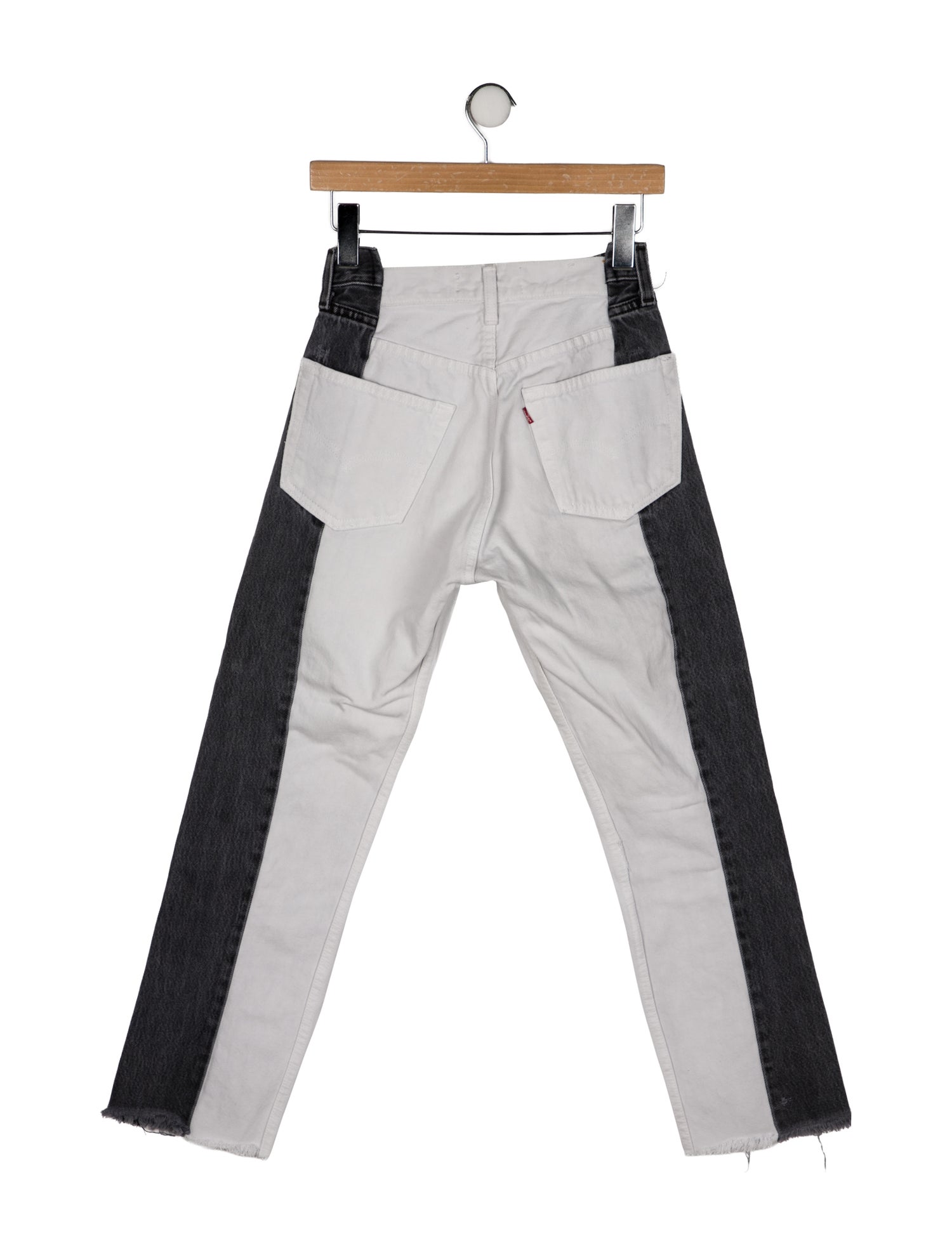 EB DENIM High-Rise Straight Leg Jeans