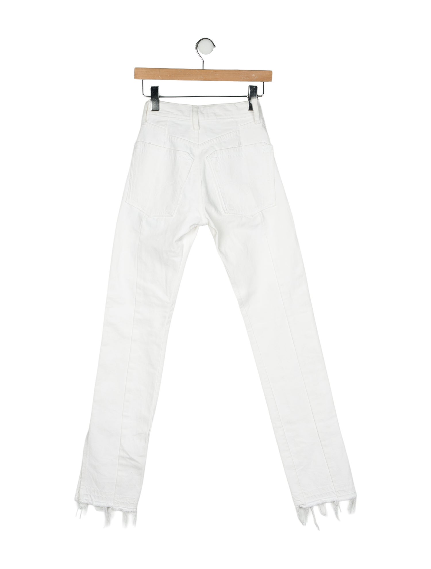 EB DENIM Mid-Rise Straight Leg Jeans