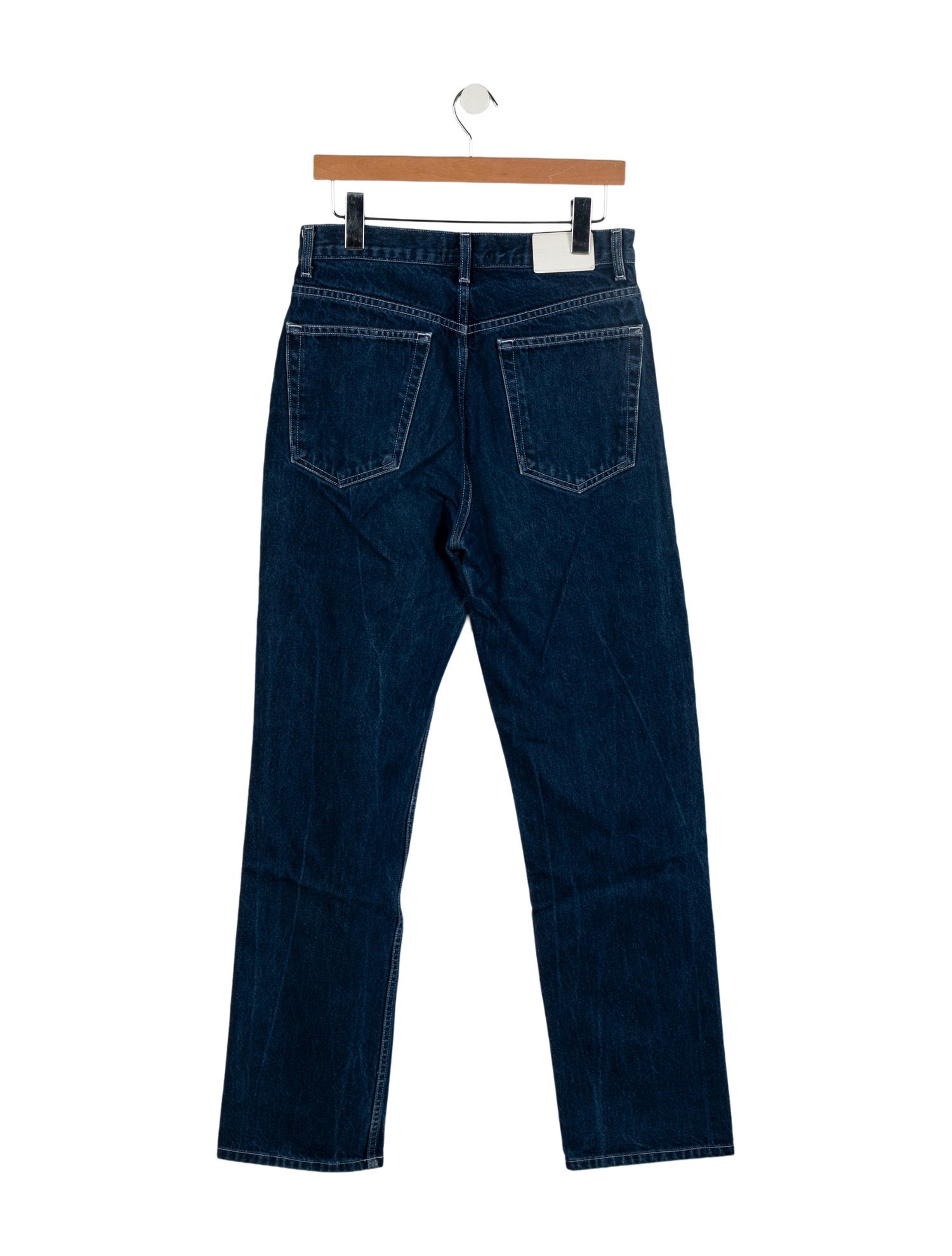 EB DENIM High-Rise Straight Leg Jeans