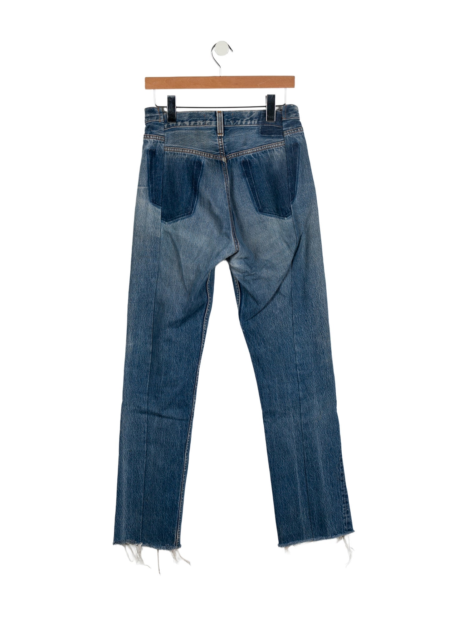 EB DENIM High-Rise Straight Leg Jeans