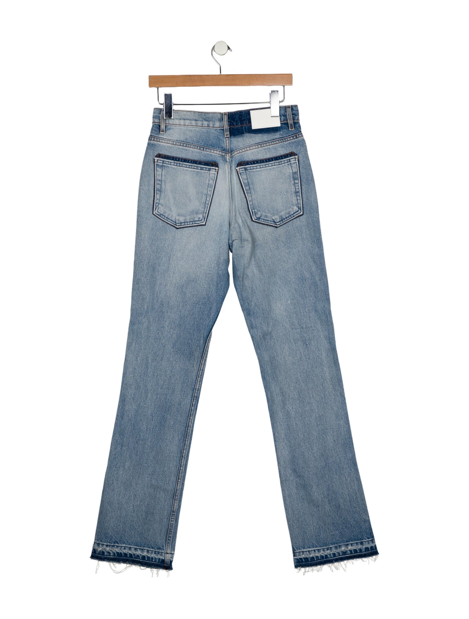 EB DENIM High-Rise Straight Leg Jeans