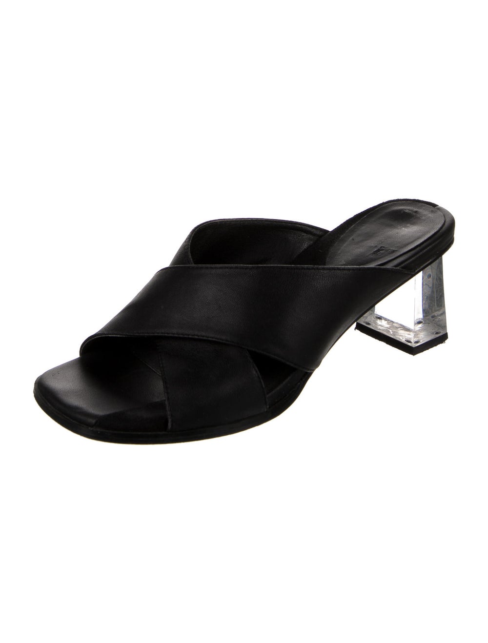 EB by Miista Leather Slides - image 2