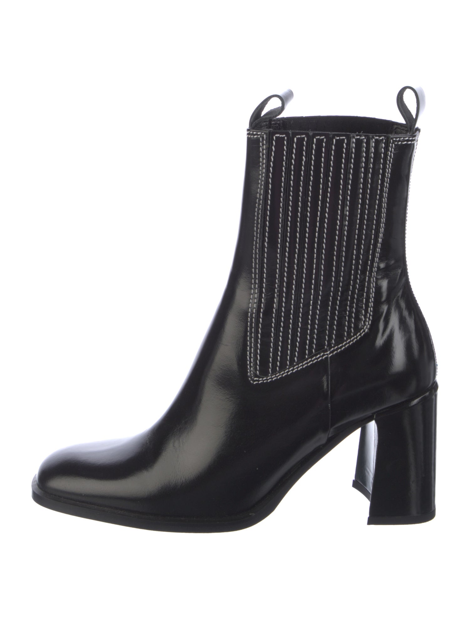 EB by Miista Leather Chelsea Boots