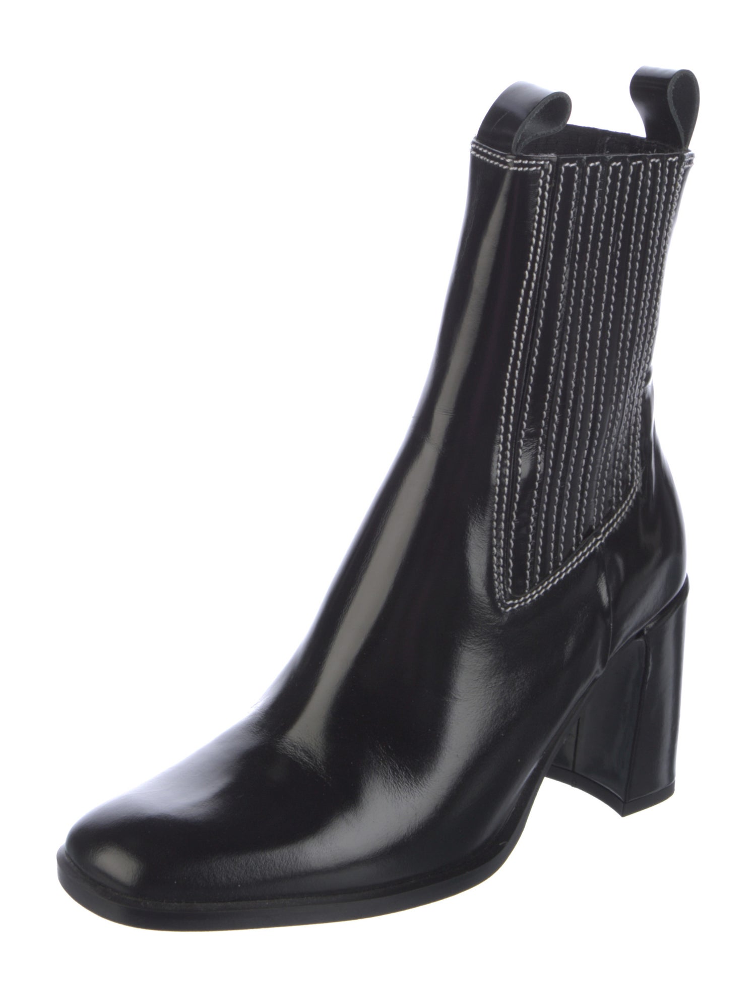 EB by Miista Leather Chelsea Boots