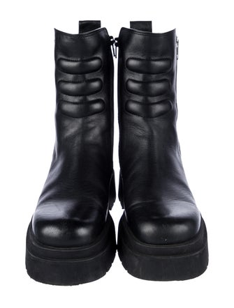 EB by Miista Leather Combat Boots