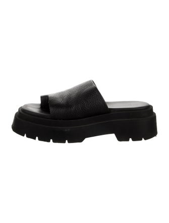 EB by Miista Leather Slides
