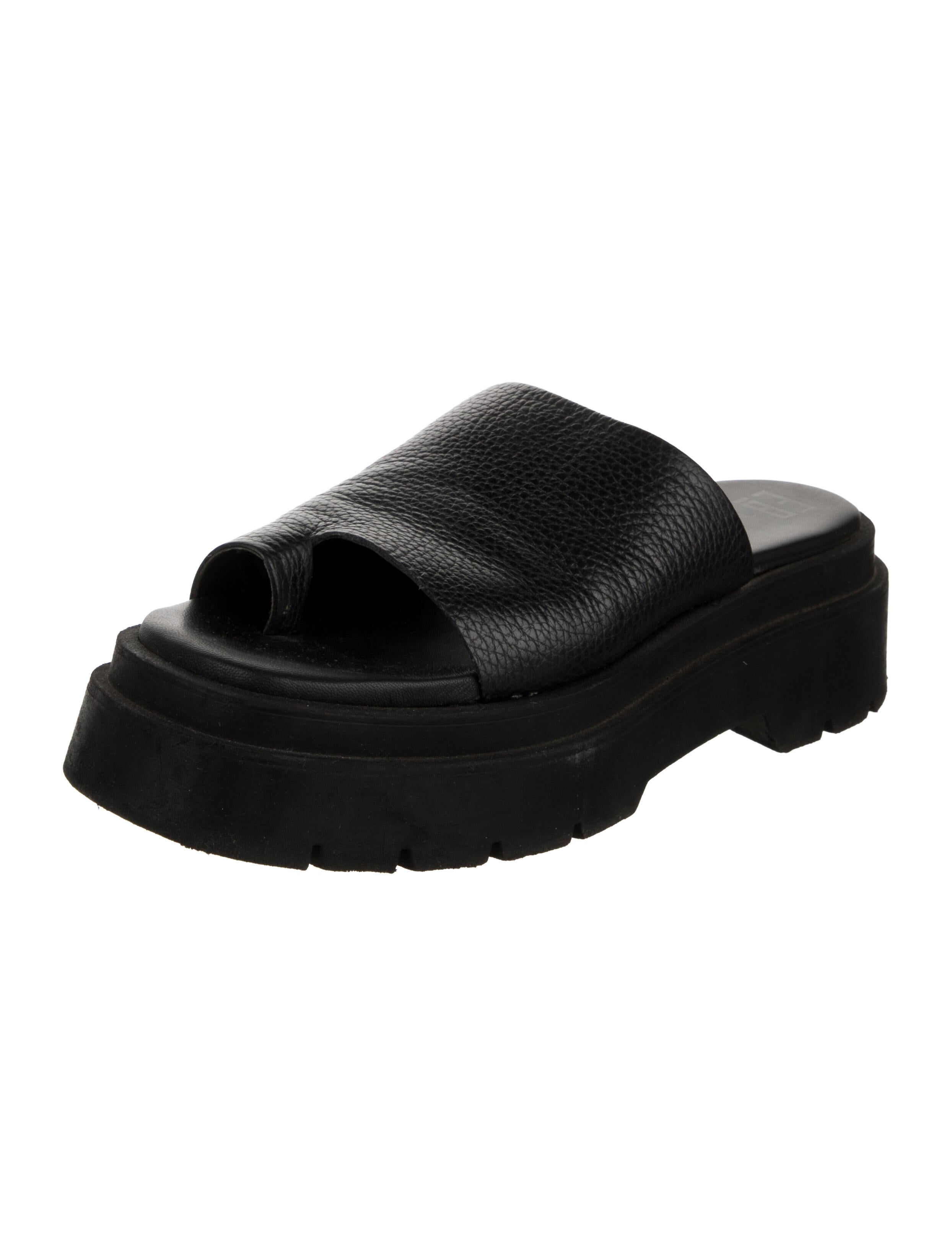 EB by Miista Leather Slides