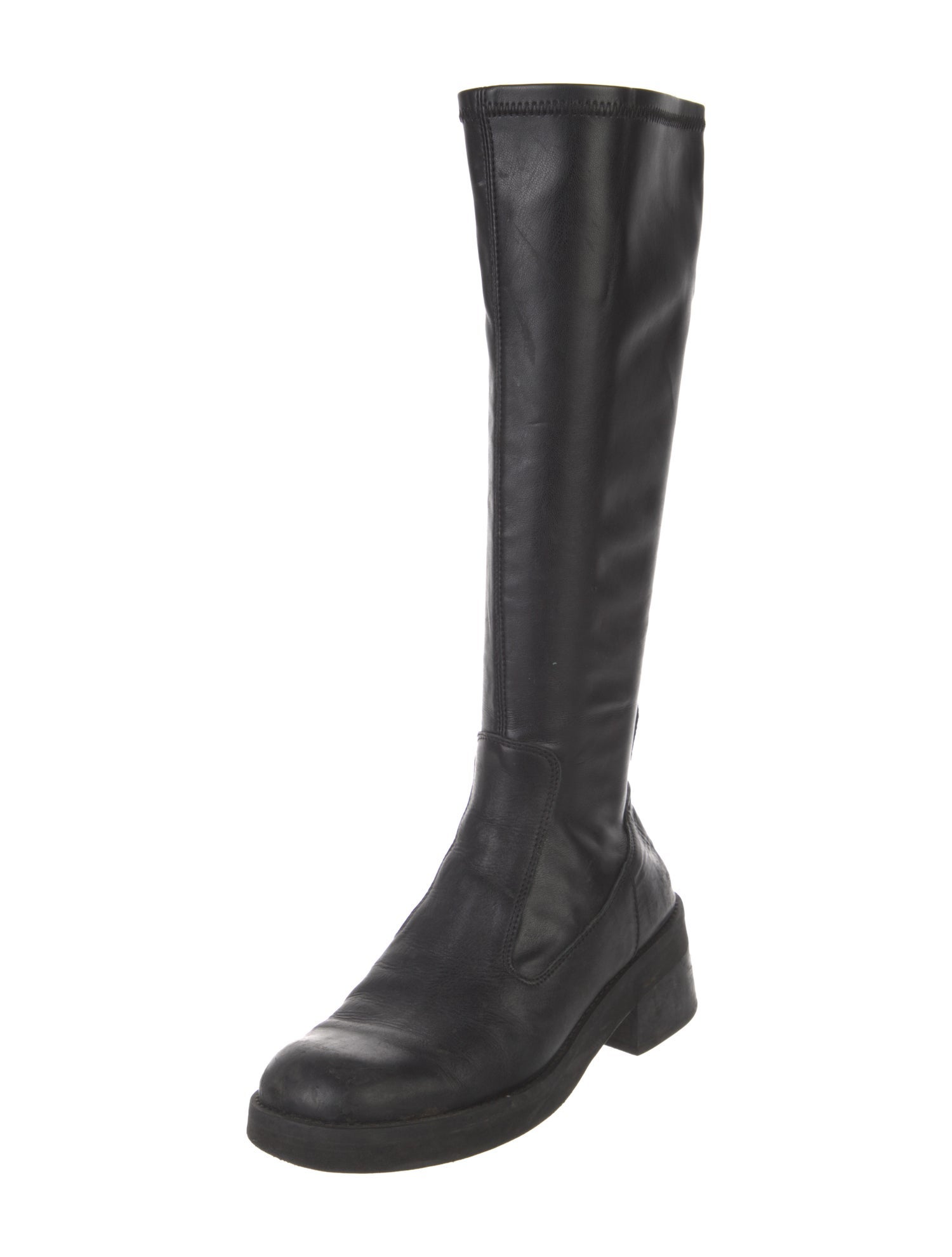 EB by Miista Leather Riding Boots