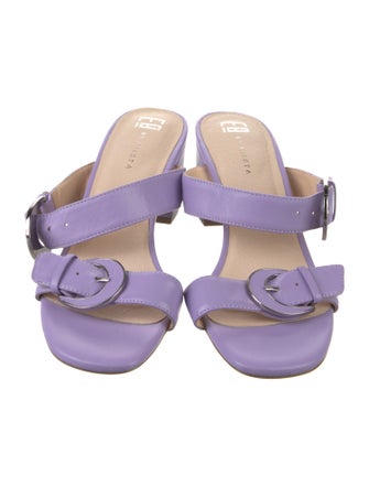 EB by Miista Leather Slides