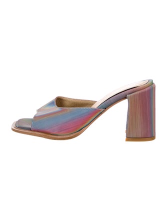 EB by Miista PVC Printed Slides