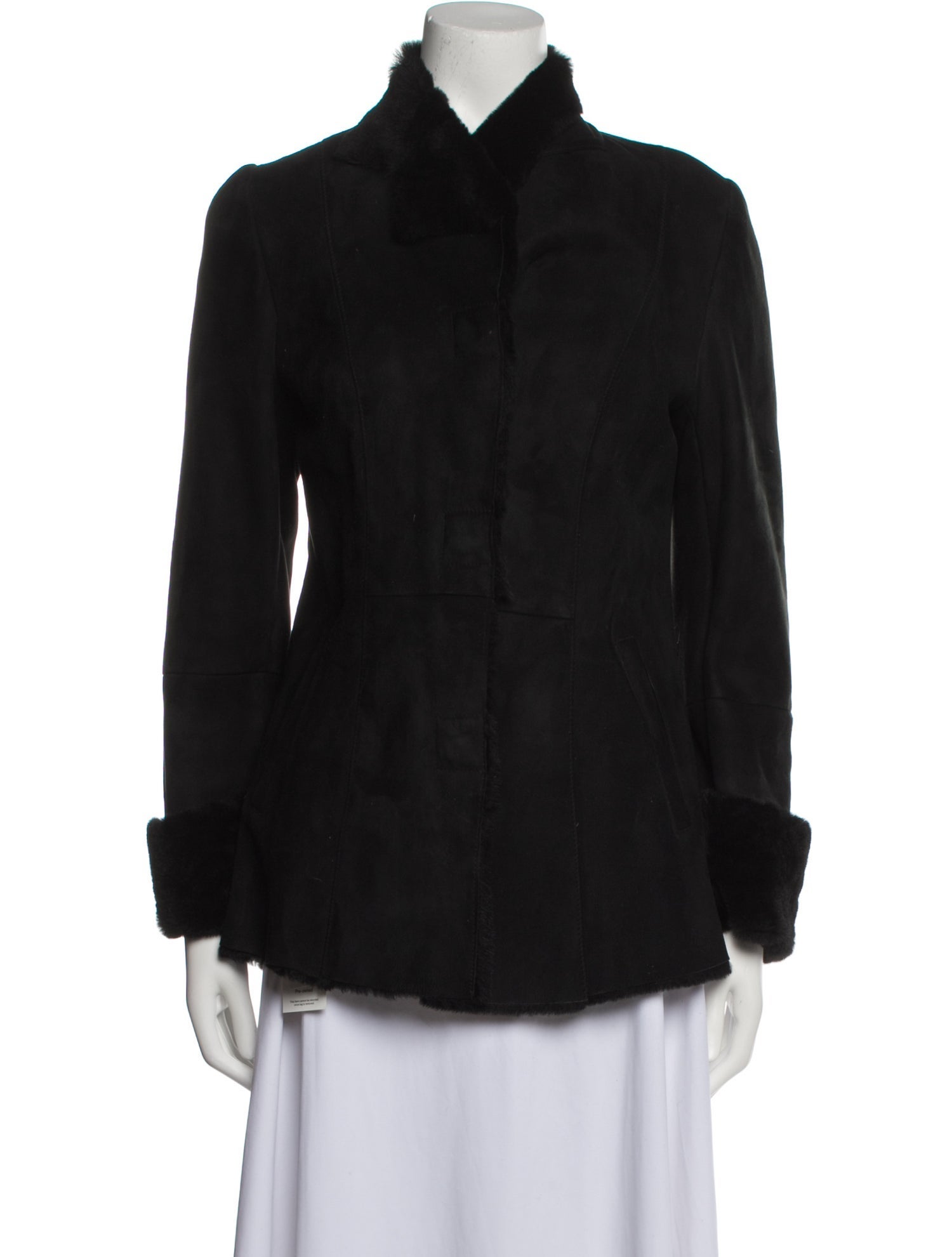 Elements by Vakko Shearling Jacket