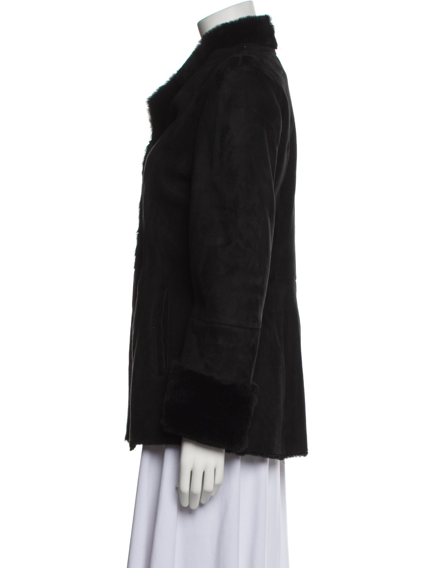 Elements by Vakko Shearling Jacket