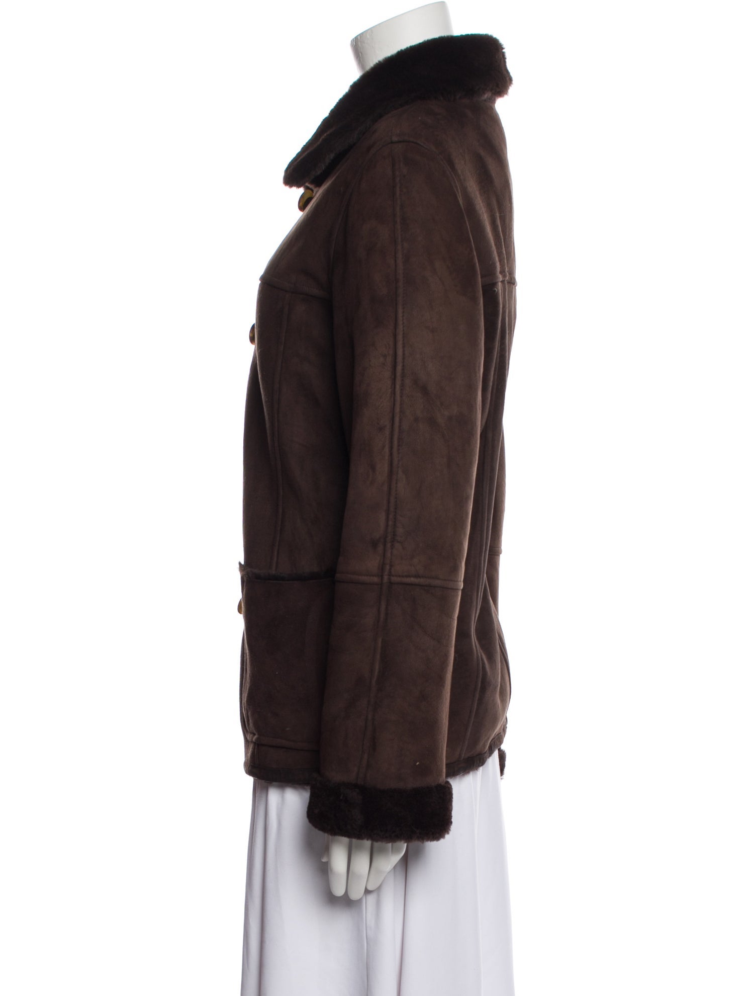 Elements by Vakko Lamb Leather Fur Jacket