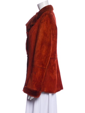 Elements by Vakko Shearling Fur Jacket