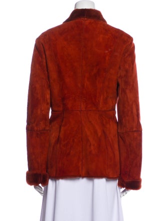 Elements by Vakko Shearling Fur Jacket