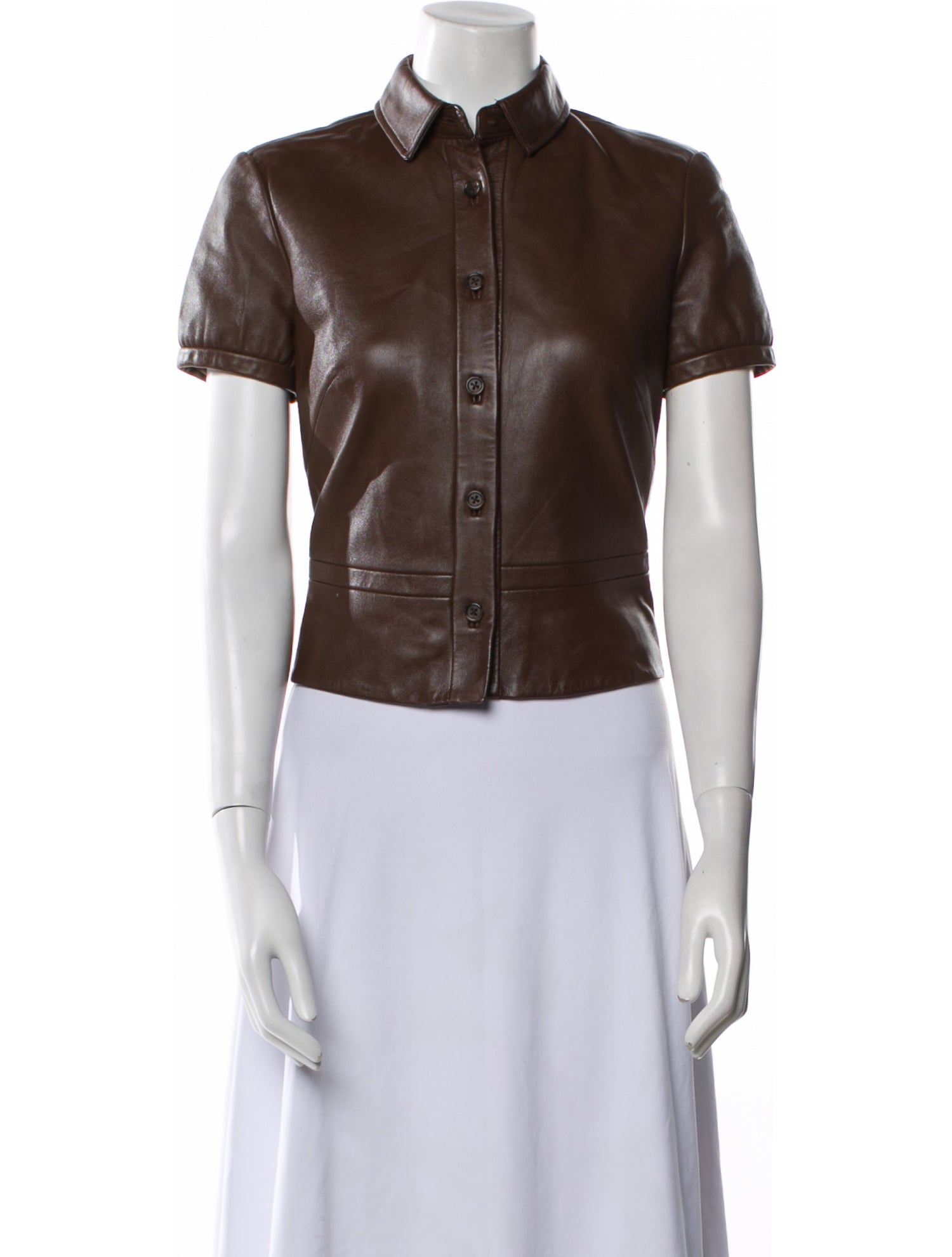 Elements by Vakko Leather Jacket