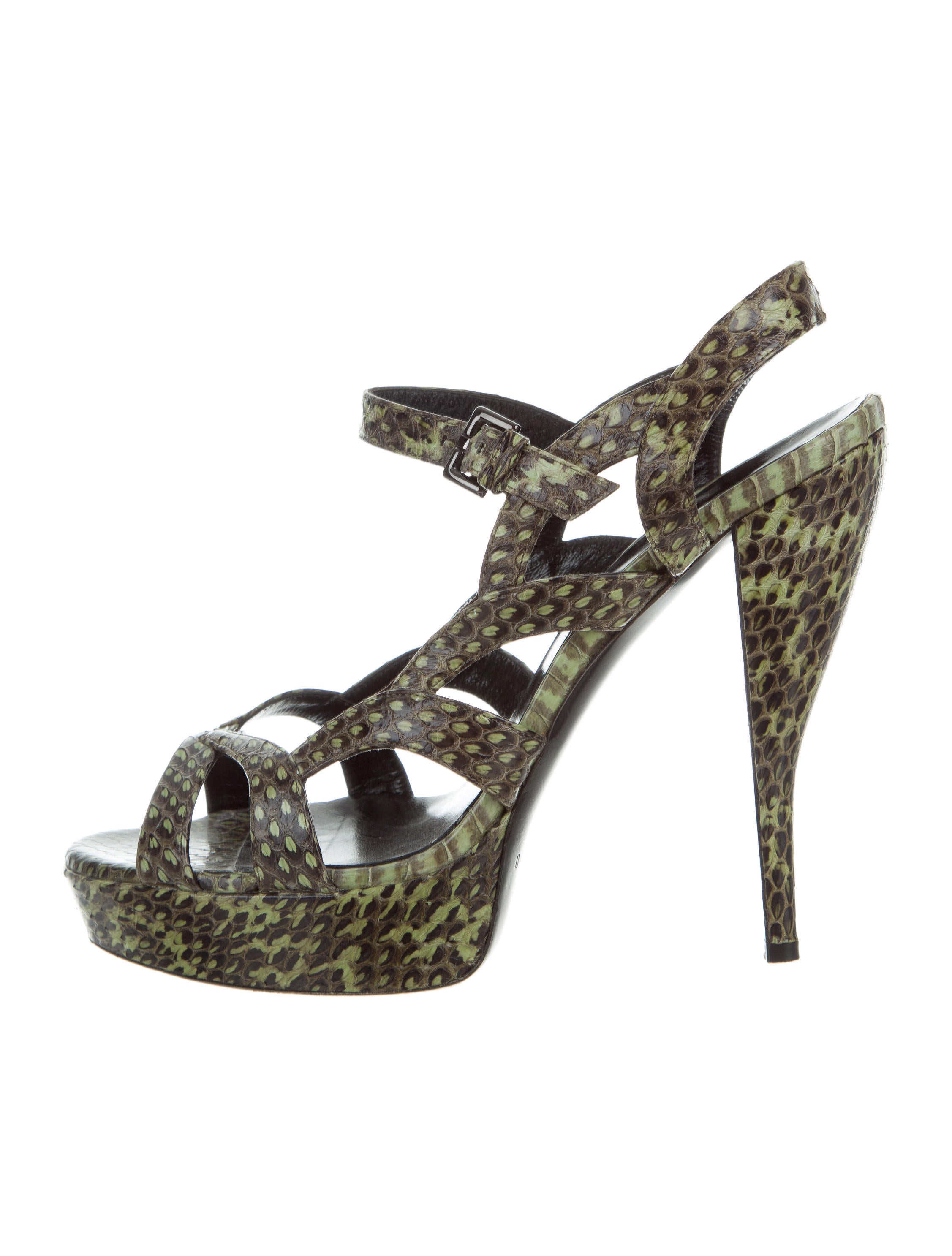 python platform sandals