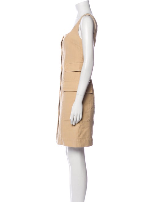 Erika Cavallini Square Neckline Mini Dress
