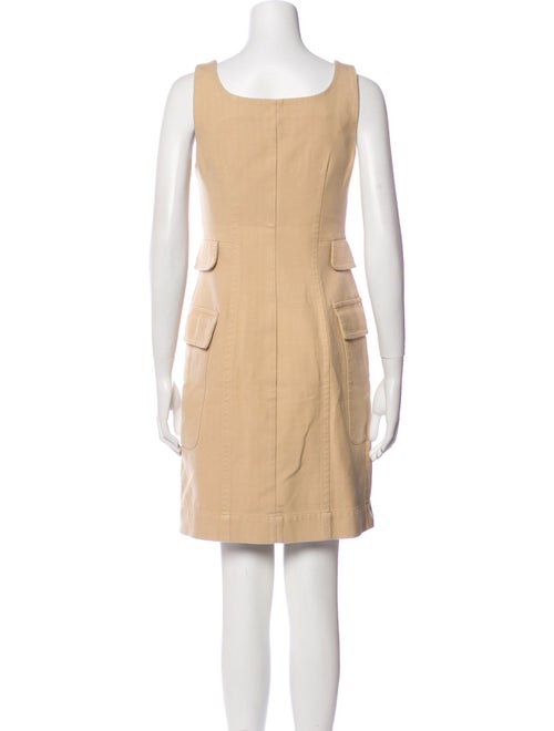 Erika Cavallini Square Neckline Mini Dress