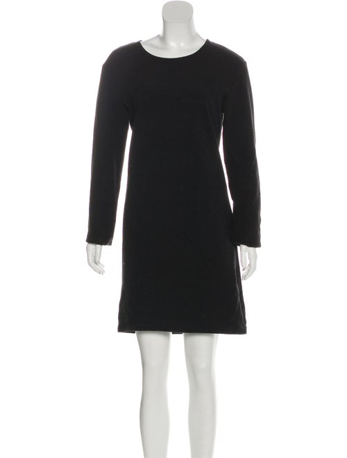 Eckhaus Latta Crew Neck Mini Dress Black