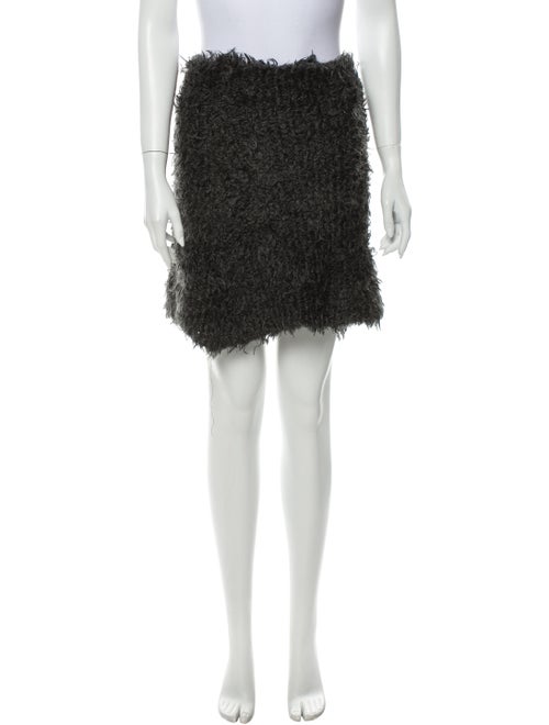 Eckhaus Latta Mini Skirt Grey
