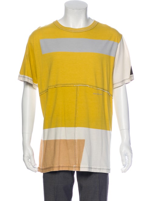 Eckhaus Latta Short Sleeve T-Shirt yellow
