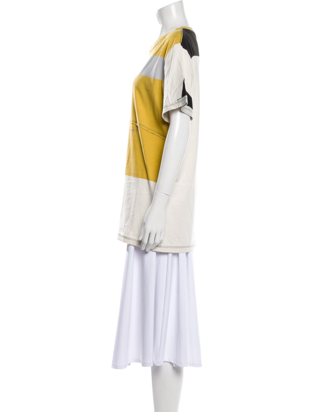 Eckhaus Latta Striped Crew Neck Tunic - image 2