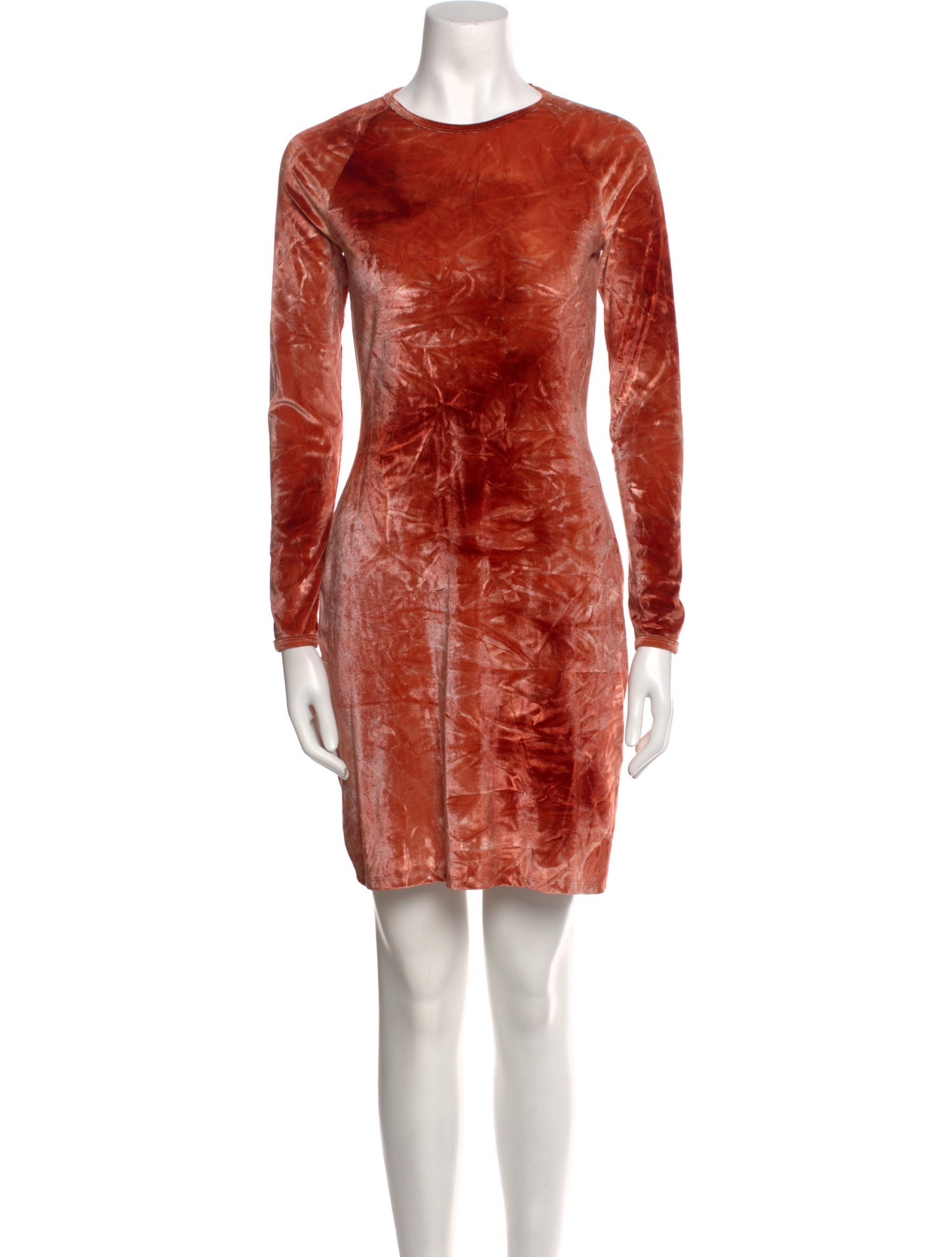 Eckhaus Latta Crew Neck Mini Dress