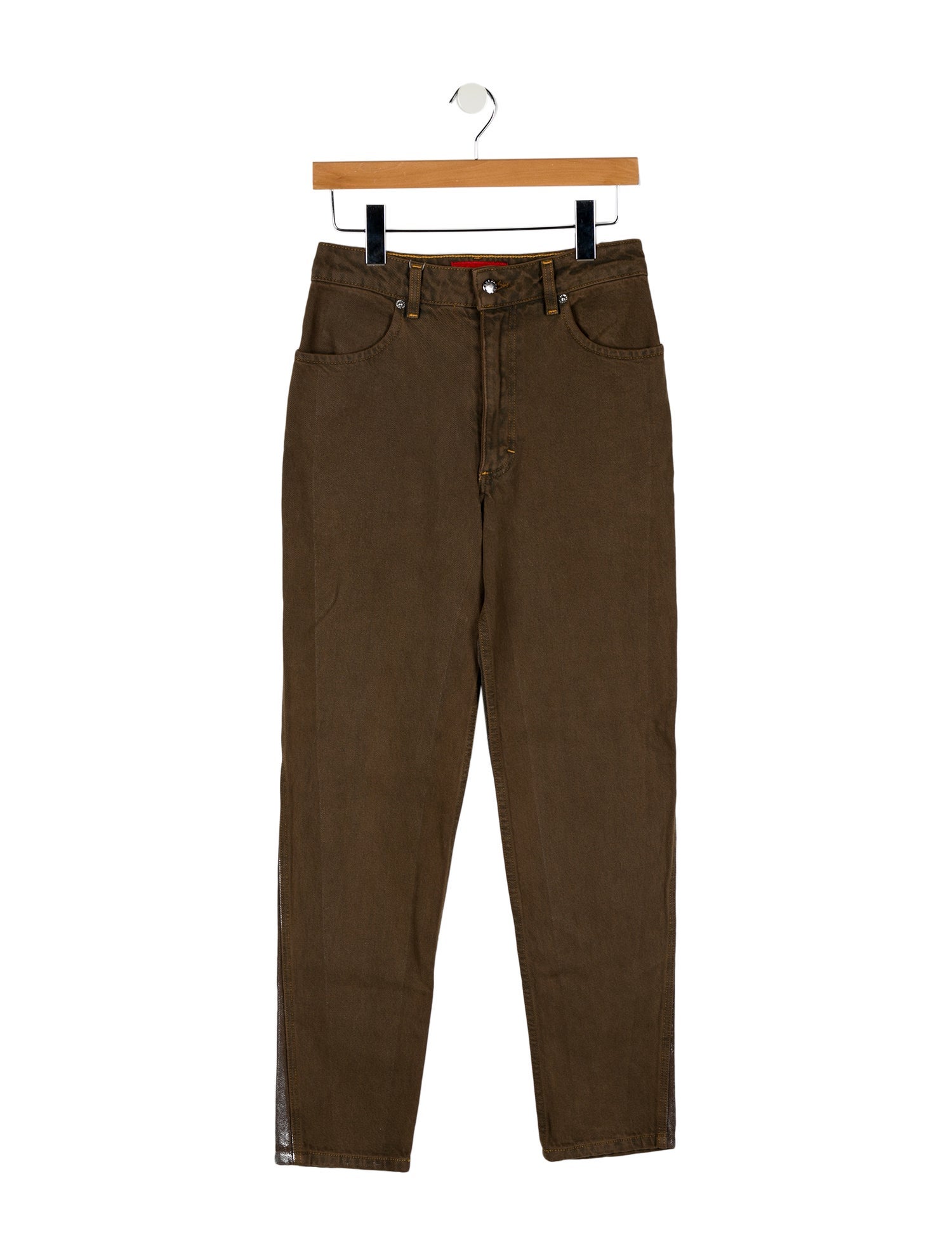 Eckhaus Latta High-Rise Straight Leg Jeans w/ Tags