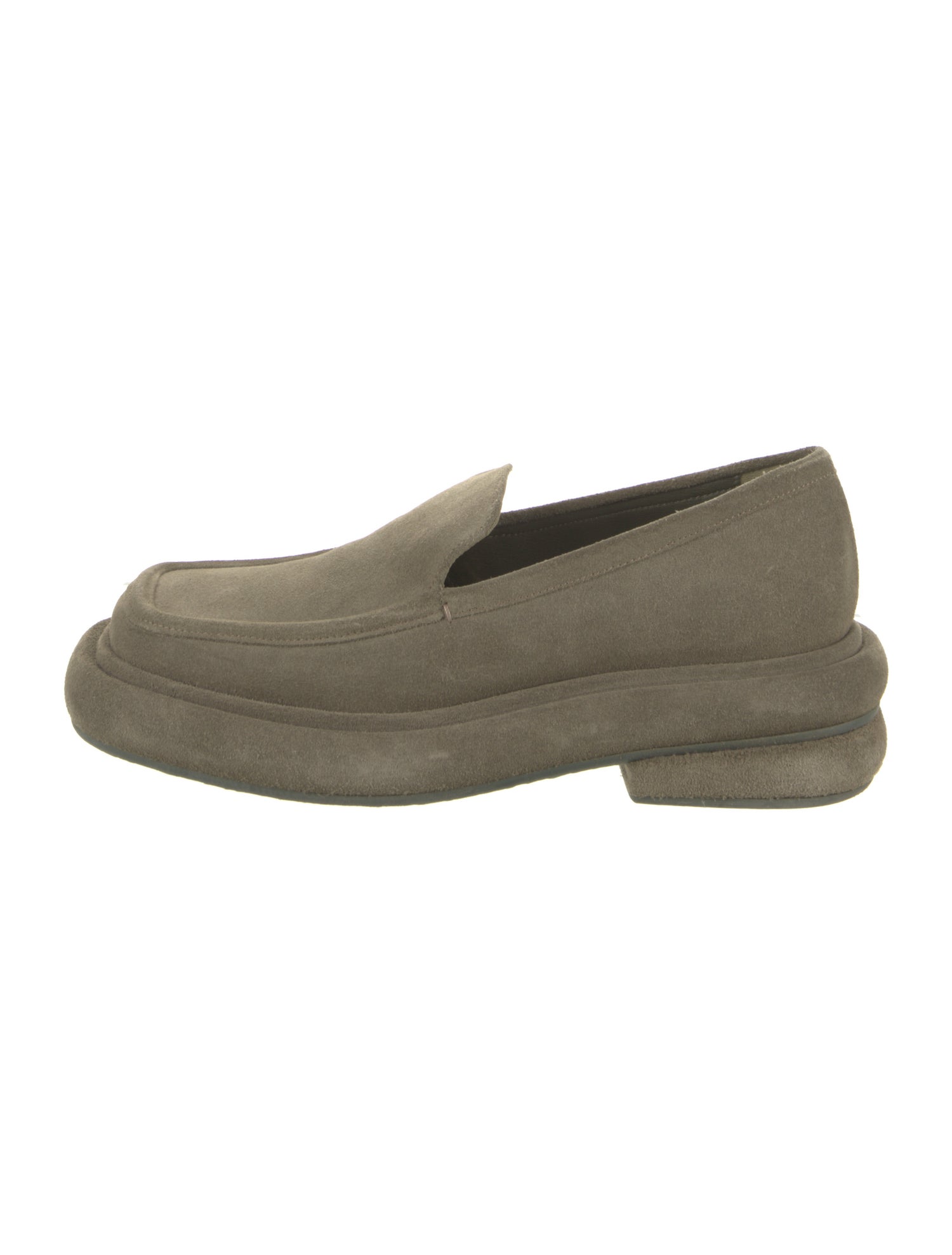 Eckhaus Latta Suede Dress Loafers