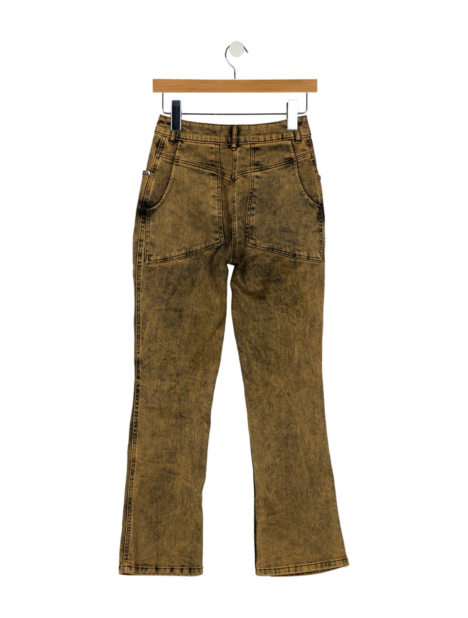 Eckhaus Latta Mid-Rise Straight Leg Jeans