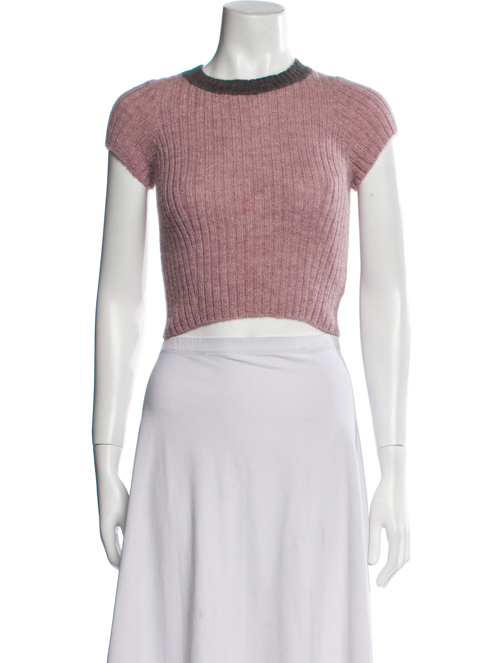 Eckhaus Latta Alpaca Crew Neck Sweater