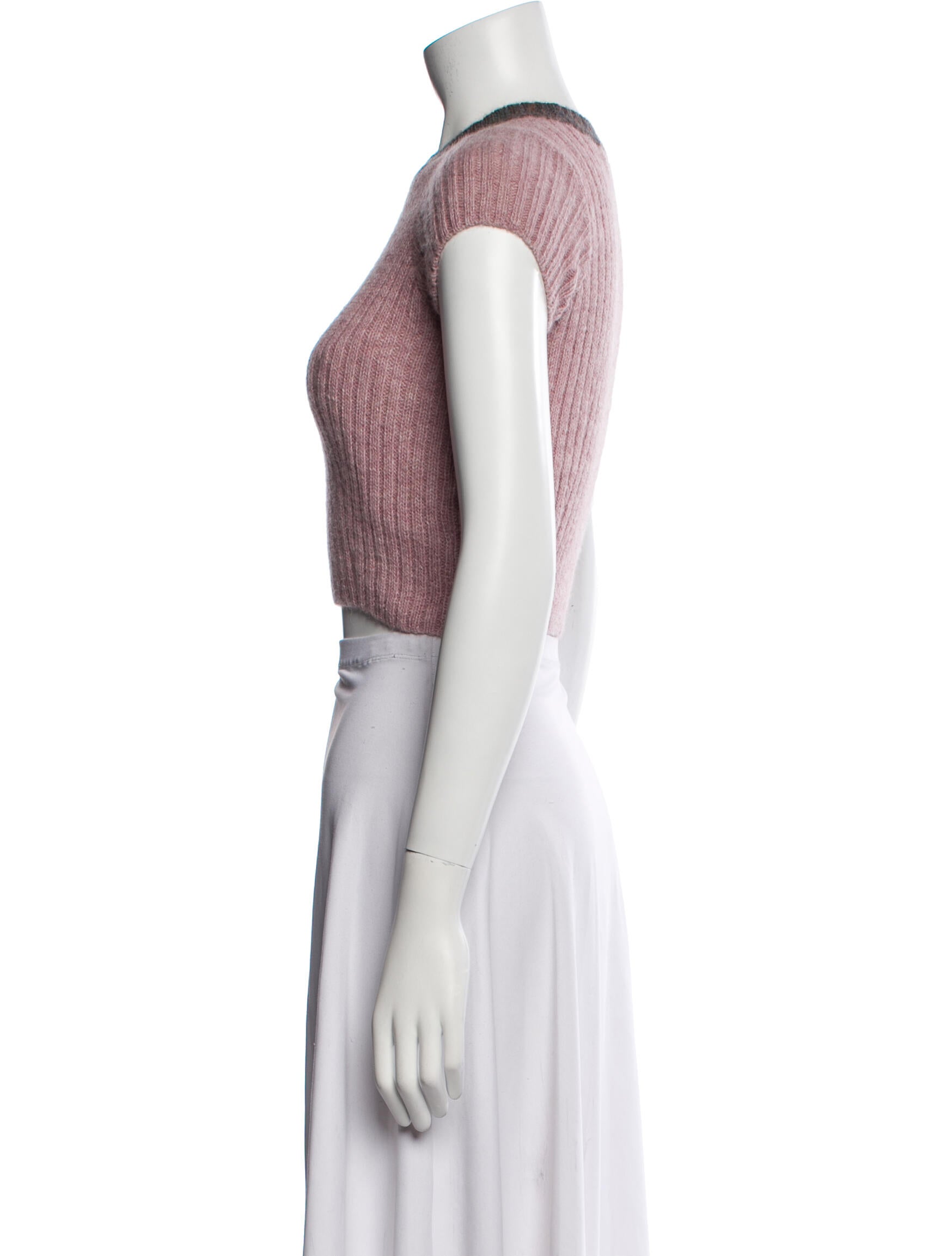 Eckhaus Latta Alpaca Crew Neck Sweater
