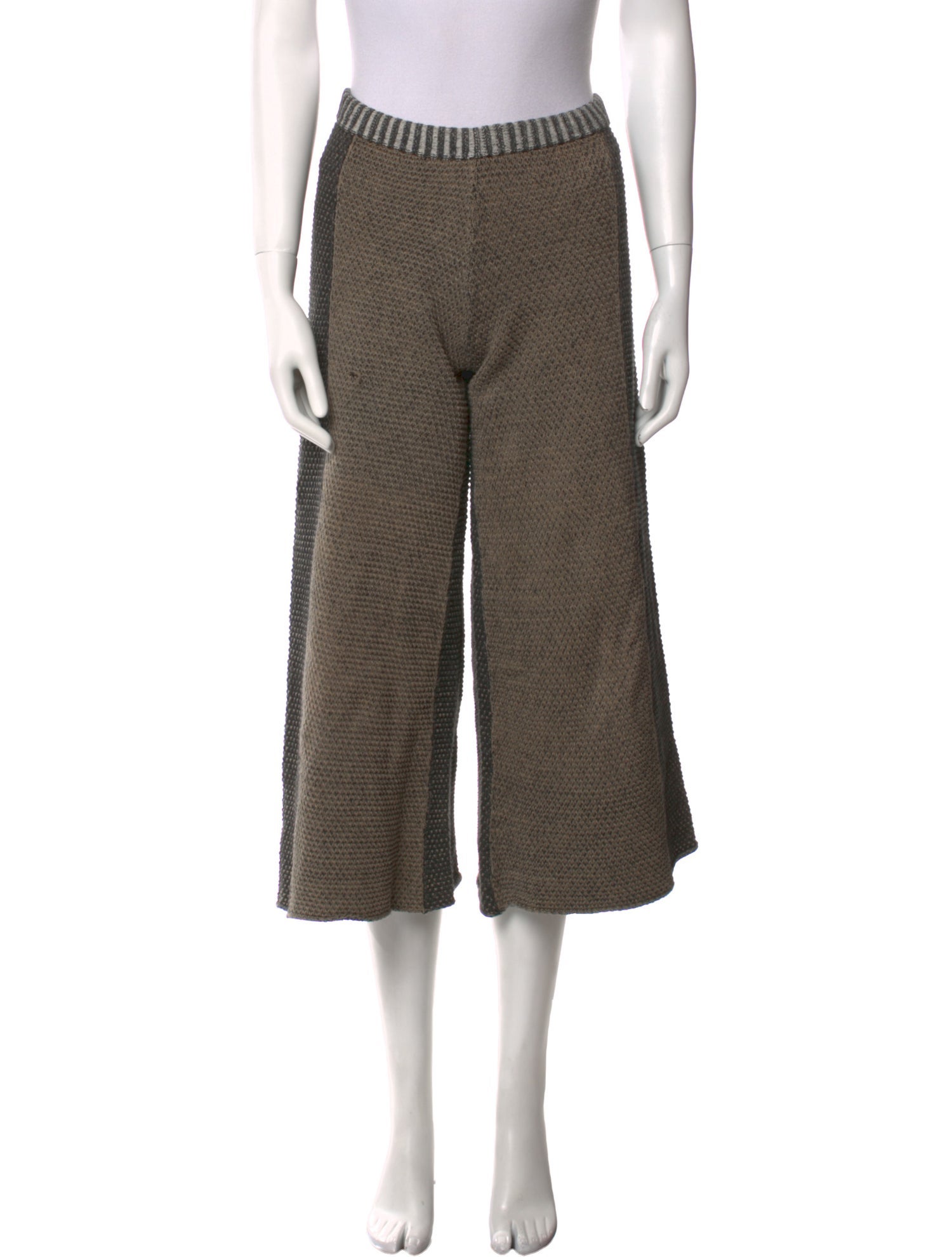 Eckhaus Latta Printed Wide Leg Pants