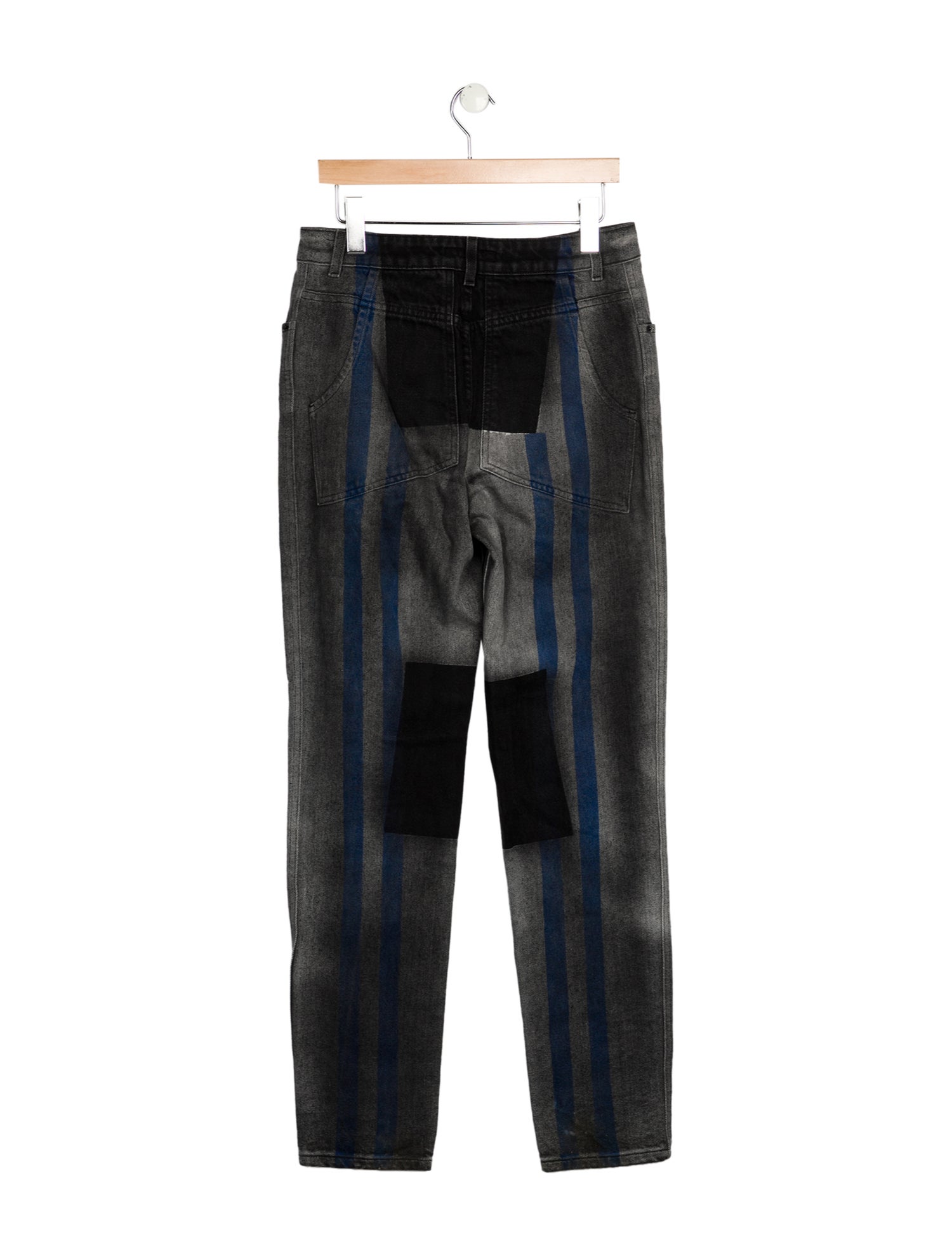 Eckhaus Latta High-Rise Straight Leg Jeans